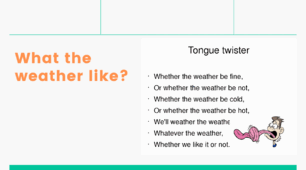 Weather forecast/What is the weather like? Презентація до аудіо British Council