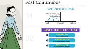 Презентація уроку за темою Past Continuous