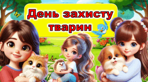 Презентація до Міжнародного дня захисту тварин (4 жовтня)