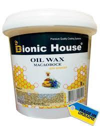 BIONIC HOUSE WAX OIL (БІОНІК ХАУС ВАКС ОІЛ) - натуральне, екологічно-чисте масло-віск для деревини, купити в Києві, краща ціна в Україні