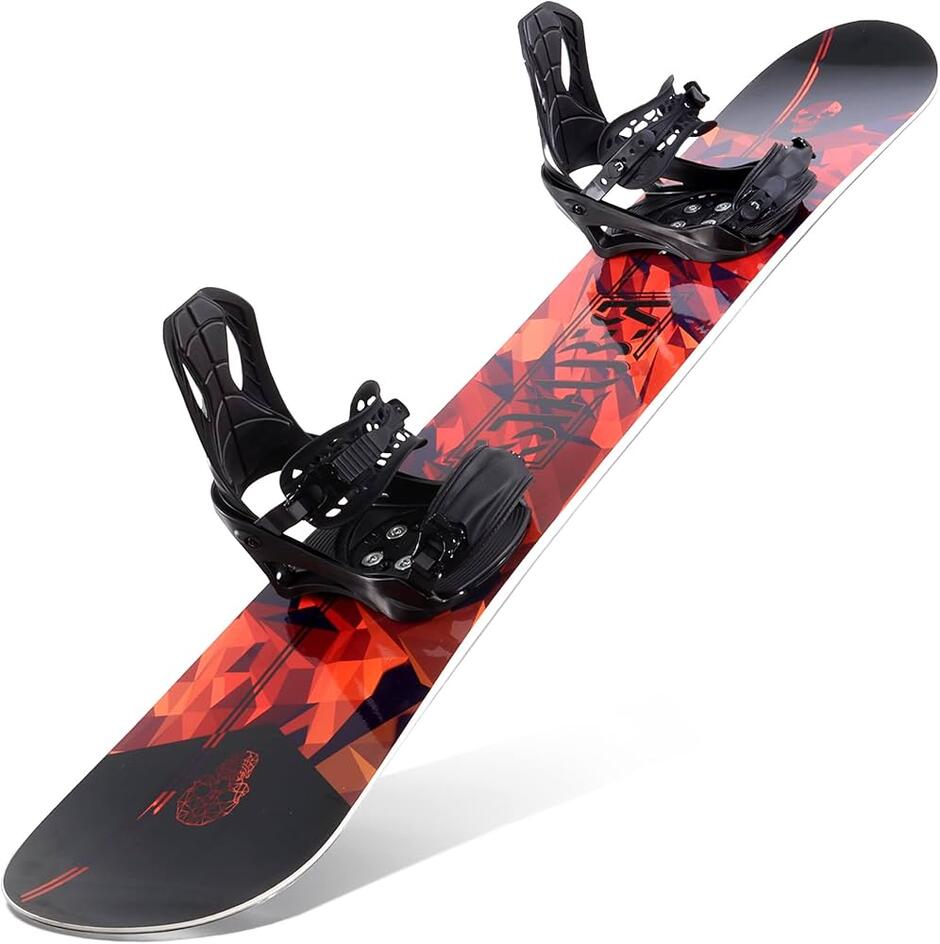 Amazon.com : STAUBER 161cm Summit Snowboard & Binding Package Sizes 128, 133, 138,143, 148,153,158, 161- Best All Terrain, Twin Directional, Hybrid Profile - Adjustable Bindings - Designed for All Levels : Sports & Outdoors