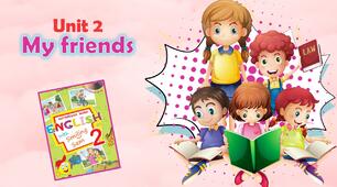Комплект презентацій для 2 класу до розділу "Unit 2. My friends" (до підручника О.Карп'юк)
