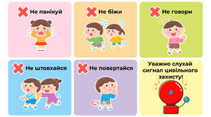 Правила евакуації.
