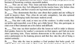 Reading Comprehension the 1st term.