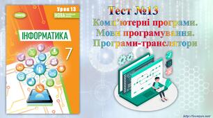 Комп’ютерні програми. Мови програмування. Програми-транслятори