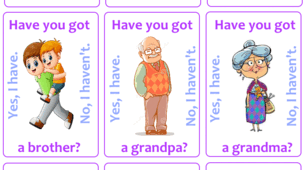 Навчальна гра "Have you got?"