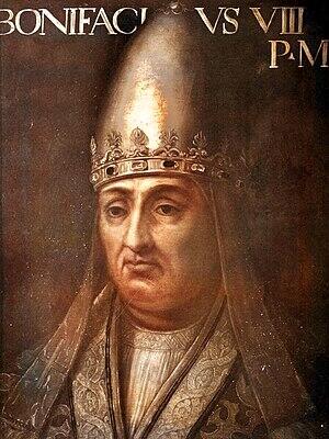Ritratto di Papa Bonifacio VIII per Dell'Altissimo, Uffizi.jpg
