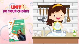 Комплект презентацій для 7 класу до усього розділу "Unit 2. DO YOUR CHORES"