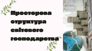 Просторова структура світового господарства