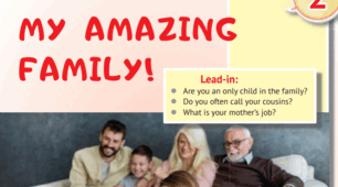 6 form  Diagnostic test 2 "MY AMAZING FAMILY!"
