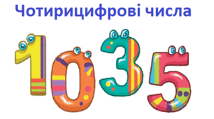 Чотирицифрові числа