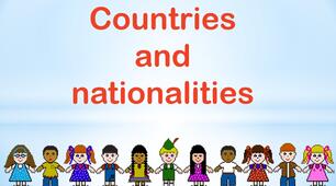Countries and nationalities