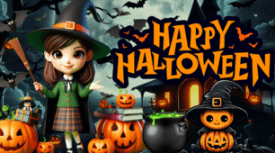 Happy Halloween. Презентація + оформлення дошки