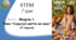 STEM 7 клас. Модуль 1. Тема "Скуштуй життя на смак" (7 годин)