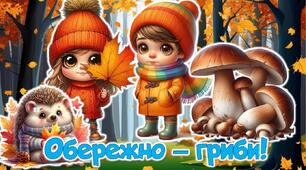 Презентація "Обережно - гриби!"