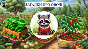 Презентація "Загадки про овочі"