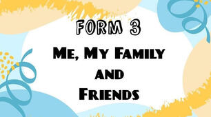 TEST "Unit 1. Me, my family and friends." (Karpiuk 3, NUS)