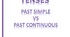 Past Simple vs Past Continuous