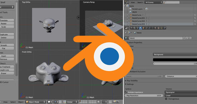 Редактор 3D-графіки Blender. Вставлення тривимірних примітивів. Принципи  тривимірної навігації | Тест на 9 запитань. Інформатика