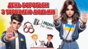 Презентація "18 жовтня - День боротьби з торгівлею людьми". Протидія торгівлі людьми