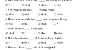 Test Relative Clauses