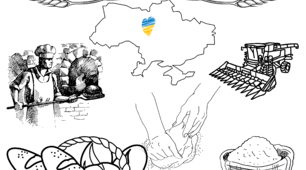 16 жовтня - День хліба. Велика розмальовка ,,Де хліб – там життя,, (6 аркушів) сучасна розмальовка