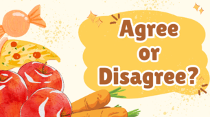 Speaking cards: Agree or Disagree (Food)