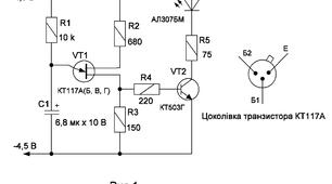 Юному радіоаматору – економічний світлодіодний індикатор