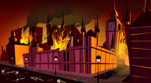 Prepare 6. Unit 5. Reading. Text "The Great Fire of London"