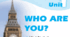 9 Form Unit 1. Who Are You?