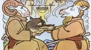 Українська народна казка "Цап і баран"