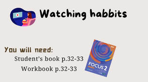 Презентація "Focus 2 Unit 3.1 Watching habbits"