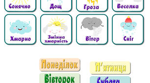 Ілюстрації "Календар погоди"