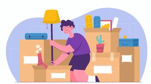 Prepare 7. Unit 4. My Place. Dialogue "Moving Day"