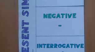 Present Simple, Present Continuous, Past Simple. Lapbook.