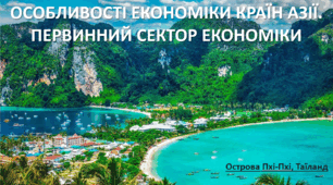 Презентація до уроку: "ОСОБЛИВОСТІ ЕКОНОМІКИ КРАЇН АЗІЇ. ПЕРВИННИЙ СЕКТОР ЕКОНОМІКИ"