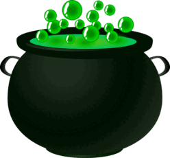 Free Bubble Cauldron vector and picture