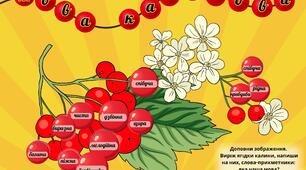 Практичне завдання з елементами аплікації "Мова калинова"