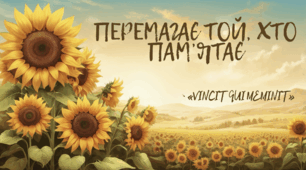 Перемагає той, хто пам’ятає - Перше заняття у 2024-2025 н.р. -