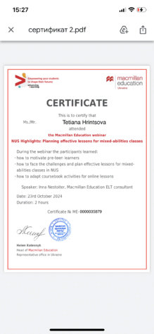  The Macmillan Education Webinar