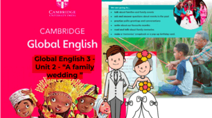 Global English 3 - Unit 2 - “A family wedding” - vocabulary