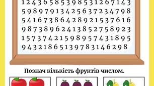 Вчимо цифри