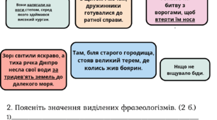Підсумкова робота ГР 2 "Лексикологія. Фразеологія"