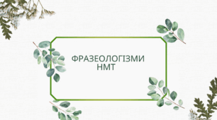 фразеологізми НМТ