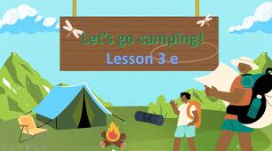 Презентація до підручника Full Blast 7 Module 3 е Let's go camping!