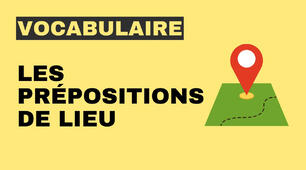 Prépositions du lieu