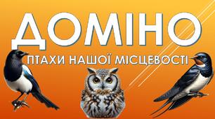 ДОМІНО "Птахи нашої місцевості"