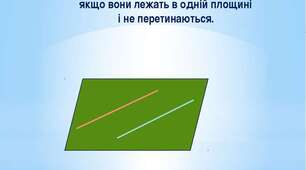 Взаємне розміщення прямих у посторі