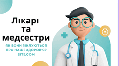 Лікарі і медсестри: Як вони піклуються про наше здоров'я?