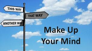 Tast 2. "Make Up Your Mind" (form 11)